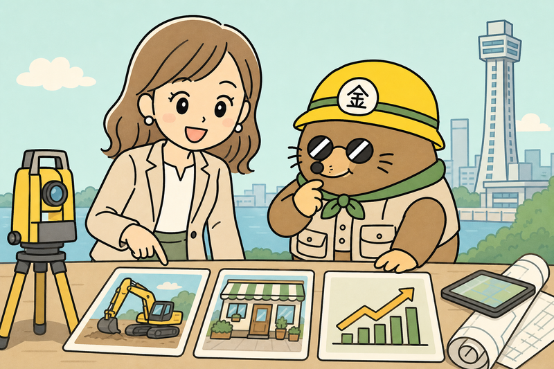 千葉市の代表的な支援制度を比べる女社長とざくざ君