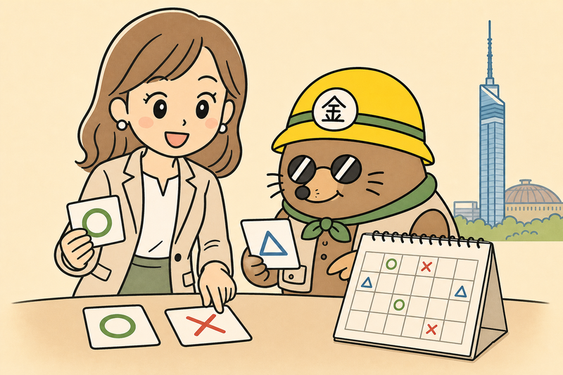 福岡市 補助金 個人事業主の受付状況を整理する女社長とざくざ君