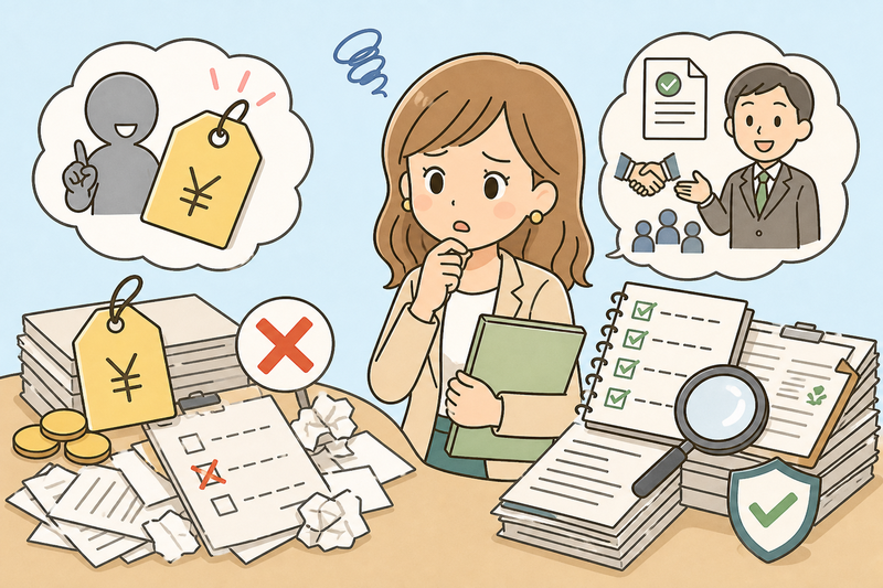 費用と契約で確認したいこと