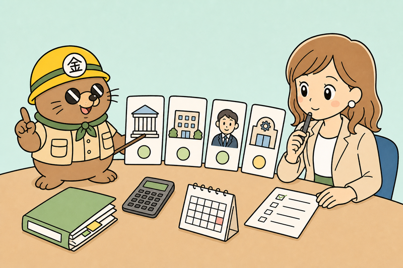 相談先を選ぶ時の考え方