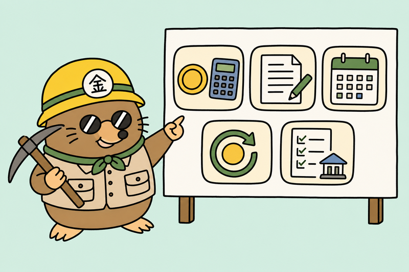 相談前に整理したい5つの準備ポイント