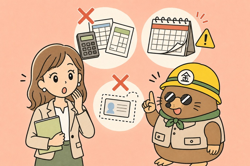 創業融資の必要書類でよくある記入漏れや期限切れを防ぐざくざ君