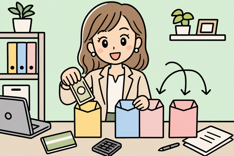 補助金を設備用・納税用・返還確認用に分ける女社長