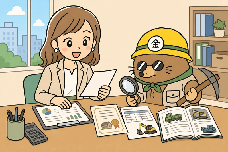個人事業主・中小企業が対象条件を確認するポイントの解説イラスト