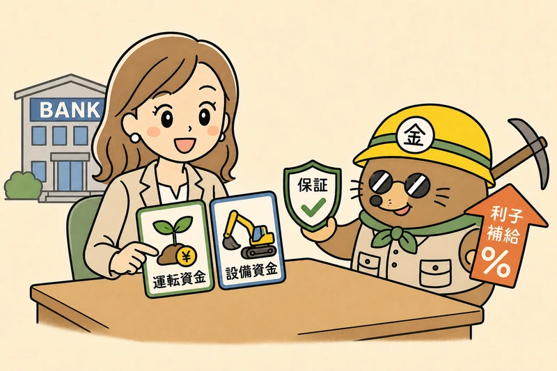 松山市の補助金申請の順番を確認する女社長とざくざ君
