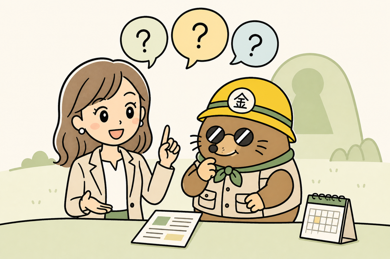 堺市の補助金のよくある質問に答える女社長とざくざ君