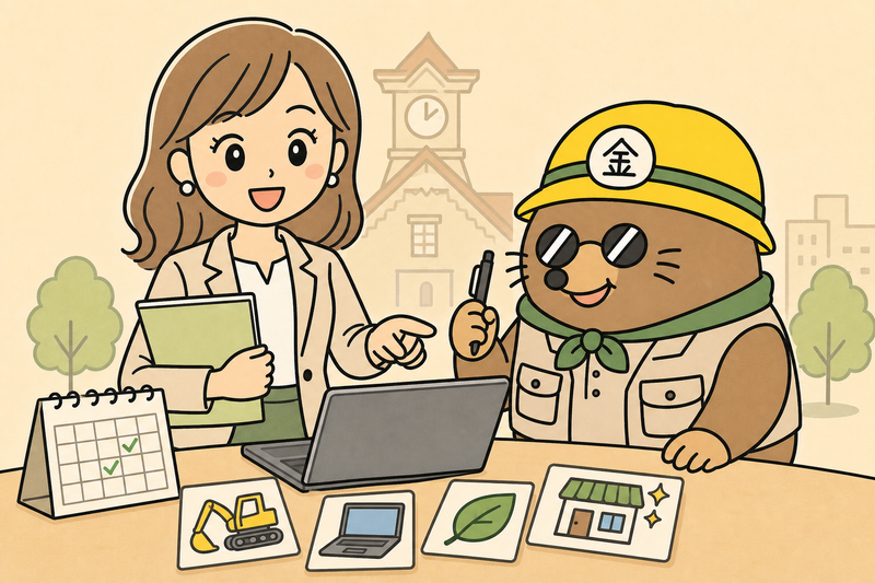 札幌市 補助金 個人事業主の締切と準備書類を確認するざくざ君