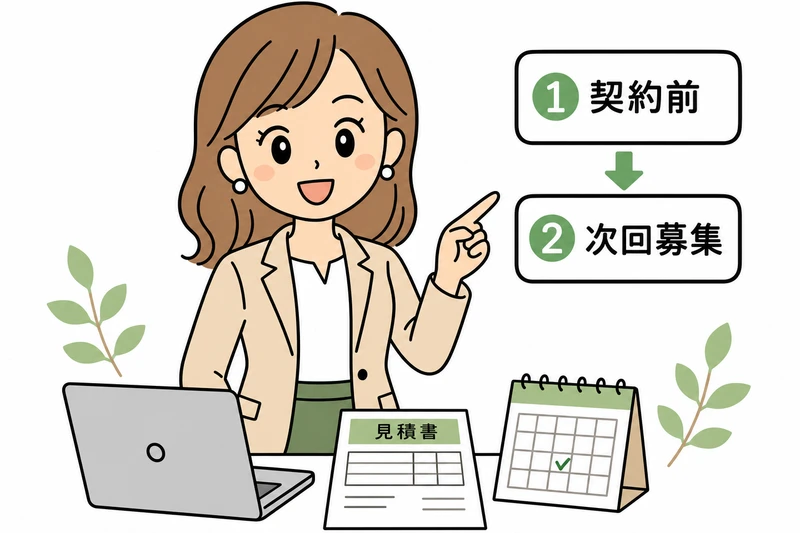 静岡市のデジタル化支援と契約前の順番を見る女社長
