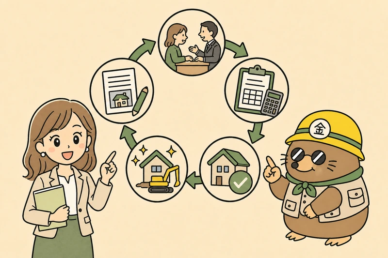 枚方市で申請前から実績報告まで進める手順の解説イラスト