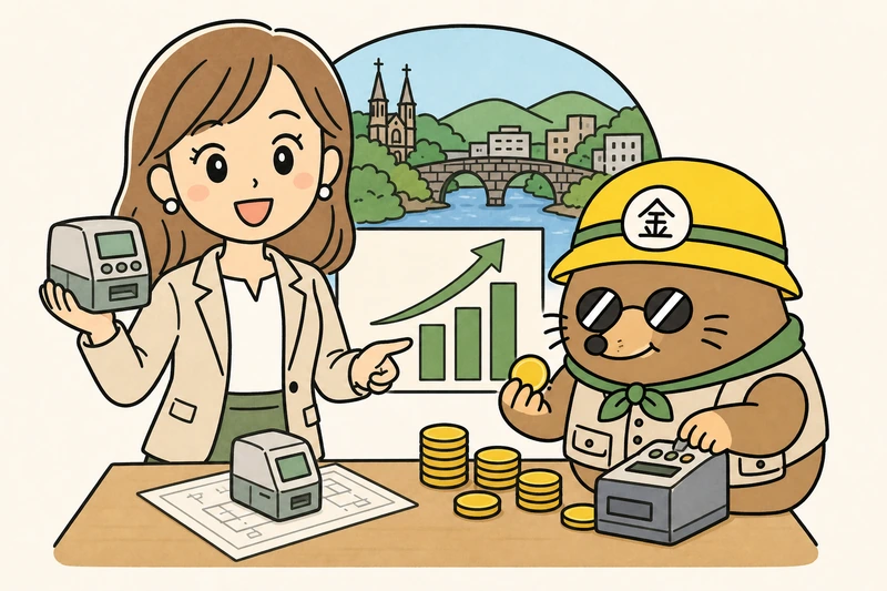 チャレンジ企業応援事業で新事業と賃上げを結ぶの解説イラスト