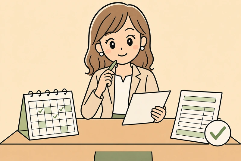 申請前から入金後まで｜高松市で失敗しにくい進め方の解説イラスト