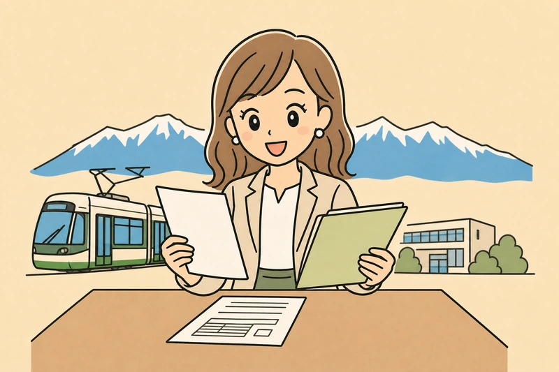 富山市の補助金2026｜まず受付状況を確認するの解説イラスト